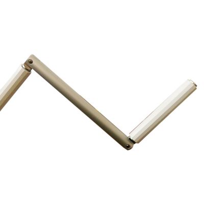 MANIVELLE COMPLETE DIAMETRE 12 LG1000 (BLANC RAL9016)