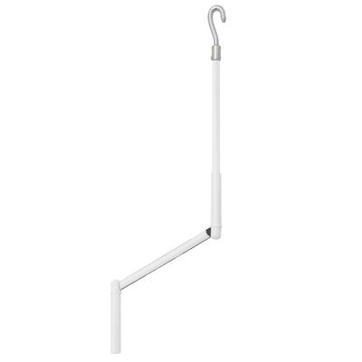 Manivelle à Crochet, Longueur 1200, Blanc, pour Store Banne, Fabrication Française