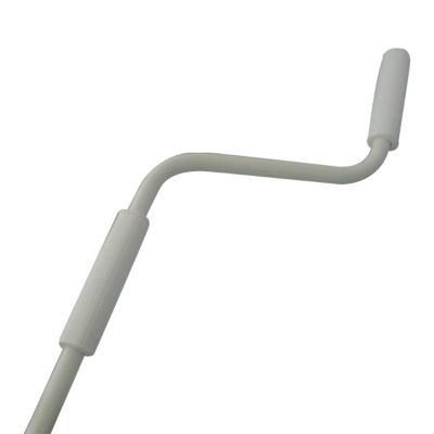 MANIVELLE DE STORE A CROCHET L 1200 BLANC