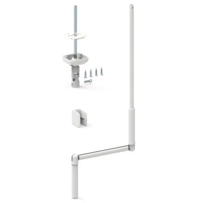 Manivelle de volet roulant 1300 mm 12 mm avec sortie 6P7 verticale