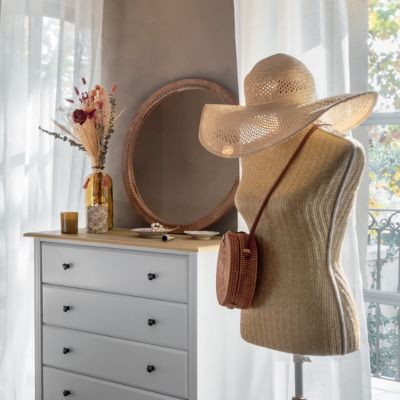 Mannequin Carmen - doré - pin H160 cm - Atmosphera