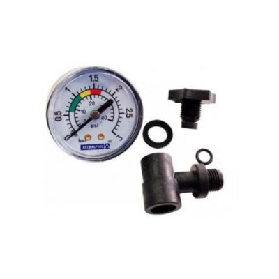 Manometre complet century pour filtre de piscine 1/8 de pouce