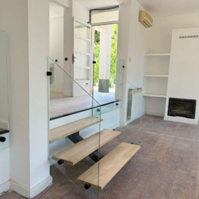 Marche d'escalier en pin sans nœuds, 3 x 30 x 100 cm
