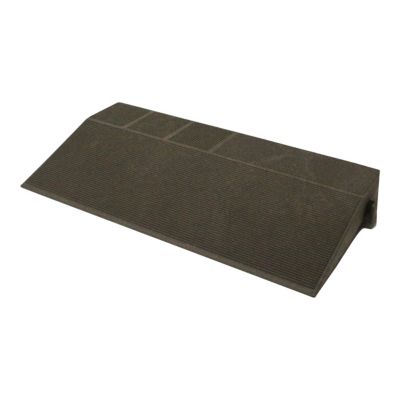 Marche de terrasse composite marron Angara Klikstrom 40 x 20 cm