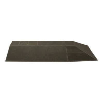 Marche de terrasse composite marron Angara Klikstrom 40 x 20 cm