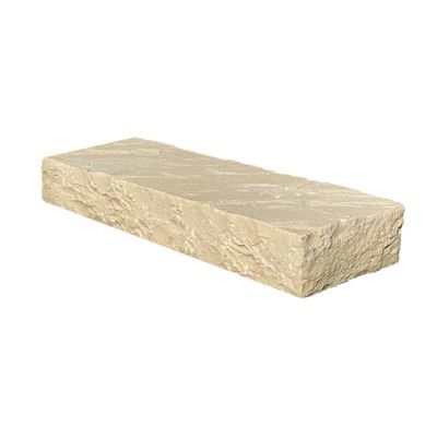 Marche Grès Kandla Beige - clivé - PIERRE ET PARQUET - 30 x 100 x ép. 15 cm
