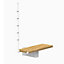 Marche supp escalier Magia 90Xtra, L.70cm blanc/chêne