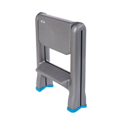 Marchepied 2 marches pliant compact en plastique Mac Allister