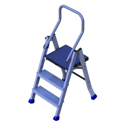 Marchepied alu 3 marches - Hauteur de travail max 2,50m - MPP2