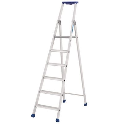 Marchepied Maxibat en aluminium, 6 marches, hauteur 2,19 m