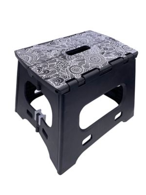 Marchepied Pliable 2 Marches Pour Enfant - Tabouret Sécurisé Anti-dérapant - Pour Salle De Bain, Cuisine - Portable