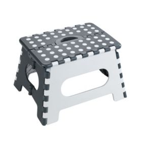Marchepied pliable Secura - H. 22 cm - Gris
