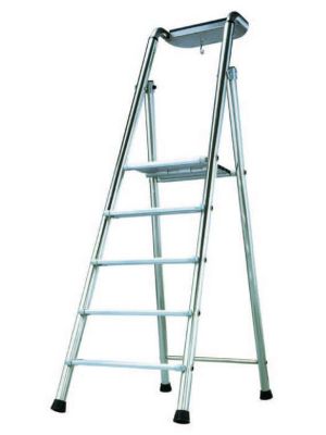 Marchepied - TUBESCA-COMABI - PROBAT - Aluminium - 5 marches - Charge max 150 kg