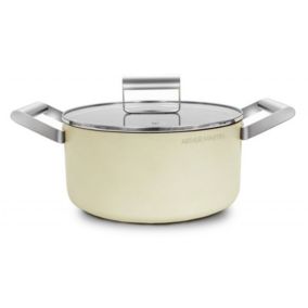 Marmite en aluminium forgé 24 cm Crème Arthur Martin AM4631