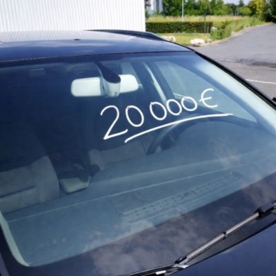 Marqueur craie liquide effaçable pour fenêtres et tableaux noirs Edding e-4095