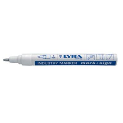 Marqueur peinture rouge laquée pointe 2-4mm - LYRA - L4040017