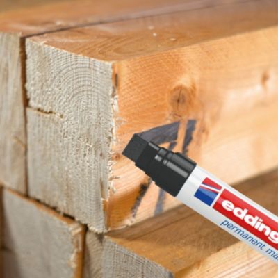 Marqueur permanent taille XXL tout matériaux, corps aluminium Edding e-850