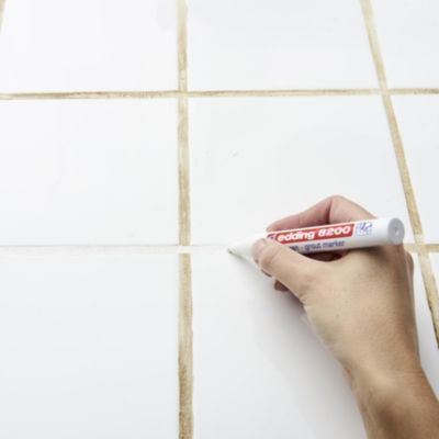Marqueur rénovateur de joints - cuisine et salles de bains edding e-8200