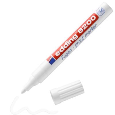 Marqueur rénovateur de joints - cuisine et salles de bains edding e-8200