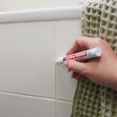 Marqueur rénovateur de joints - cuisine et salles de bains edding e-8200