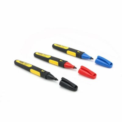 Marqueurs à pointe fine - lot 3 couleurs - FATMAX 0-47-322