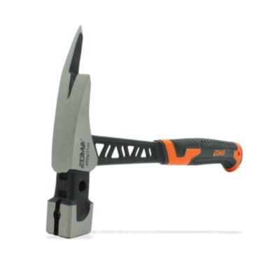 Marteau de charpentier EDMA 36255 - tête 600 g, manche évidé anti-vibrations, poignée antidérapante.