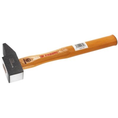 Marteau de mécanicien rivoir à manche bois Hickory 60mm - FACOM - 200H.60