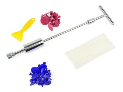 Marteau À Inertie Pour Débosselage PDR Et Kit Accessoires 28 Têtes Champignon
