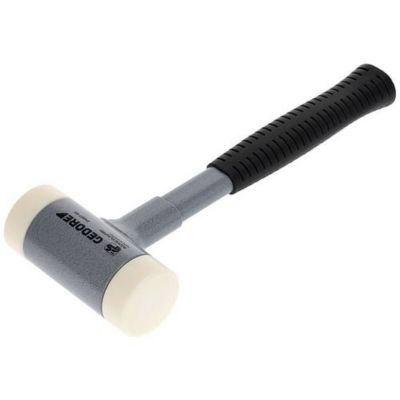 Marteau à métal antichoc de retour Gedore 248 ST-50, 1005 g, manche tube acier 310 mm