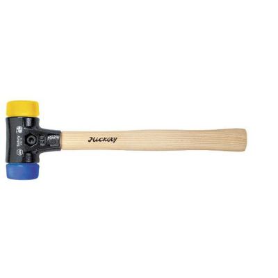 Marteau à métal Wiha 26653 290 g - tête polyuréthane, manche hickory, 290 mm