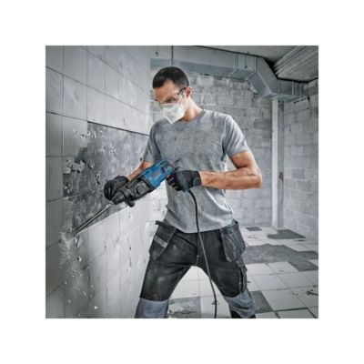 Marteau perforateur 720W 2 Joules SDS + Tige de profondeur Poignée supplémentaire + Mallette BOSCH Professional GBH 2