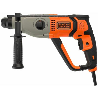 Marteau perforateur filaire - 800W - BLACK+DECKER - accessoires - coffret - BEHS02A-QS