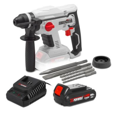 Marteau perforateur sans fil X-Performer 20V avec batterie et chargeur