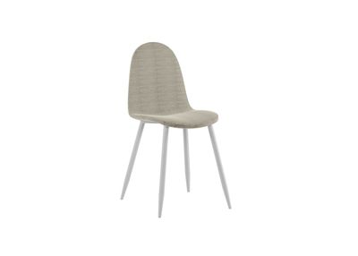 Martina Chaise Imitation Rotin Beige 4 Pcs