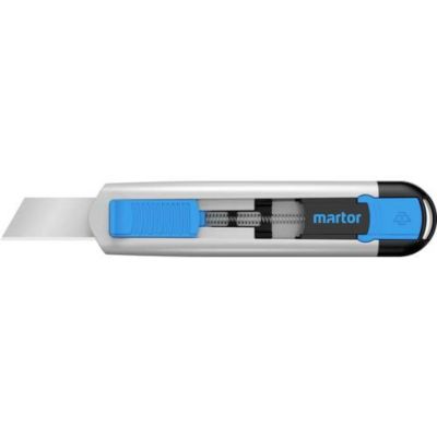 MARTOR SECUNORM 540 couteau de sécurité, profondeur de coupe 36 mm, poignée aluminium, lame rétractable