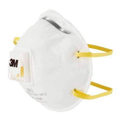 Masque anti-poussiere gamme confort avec soupape FFP3 boite de 10 3M -  Matériel de Pro