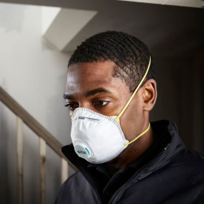 BASE CAMP M Plus Masque Anti-Poussière FFP2 NR - Lavable avec 6 Filtres
