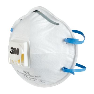 Masque coque FFP2 avec valve expiratoire 3M, 5 pièces