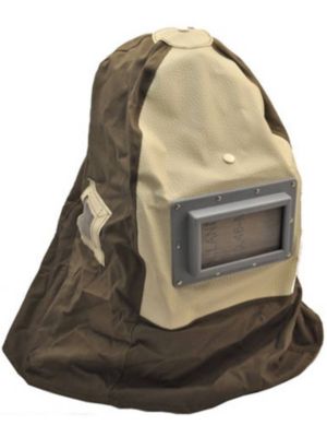 Masque sablage Sableuse Cagoule souple Casque de Protection rigide de chantier