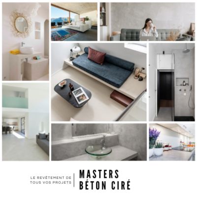 Masters Béton Ciré (sols et murs) - 10m² (20kg + 6L) - Teinte : Moutarde