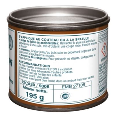 Mastic à cicatriser pour arbres et arbustes Pelton 195 g