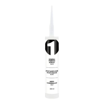 Mastic acrylique intérieur blanc 260 ml