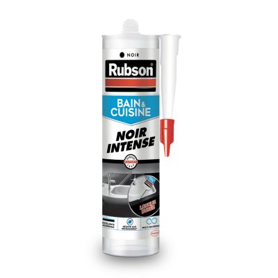 Mastic bain et cuisine Rubson noir 280ml