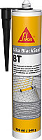 Mastic bitumineux pour raccord d'étanchéité en couverture Noir Sika Blackseal BT 300 ml