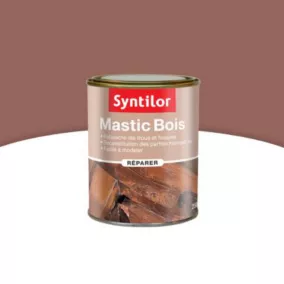 Mastic Bois teinte rouge Syntilor 250g
