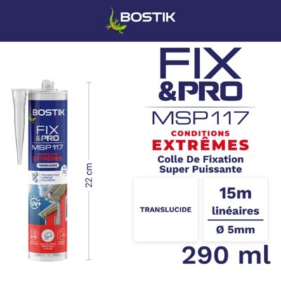Mastic-colle Bostik FIX&PRO MSP 117 Conditions extrêmes