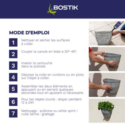 Mastic-colle Bostik FIX&PRO MSP 117 Conditions extrêmes