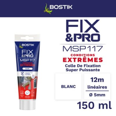 Mastic-colle Bostik FIX&PRO MSP 117 Conditions extrêmes