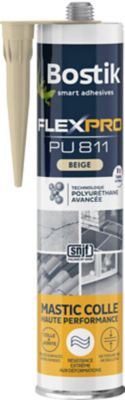 Mastic colle Bostik Flexpro PU 811 beige 300ml