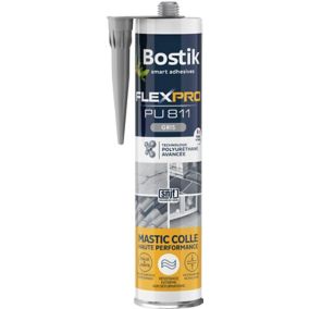 Mastic colle Bostik Flexpro PU 811 gris 300ml
